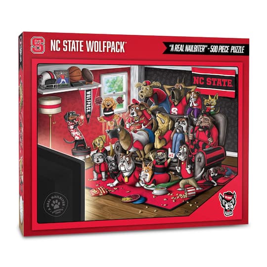 College Football Purebred Fans A Real Nailbiter 500 Piece Puzzle By Youthefan in Nc State Wolfpack | 18" x 24" | Michaels®